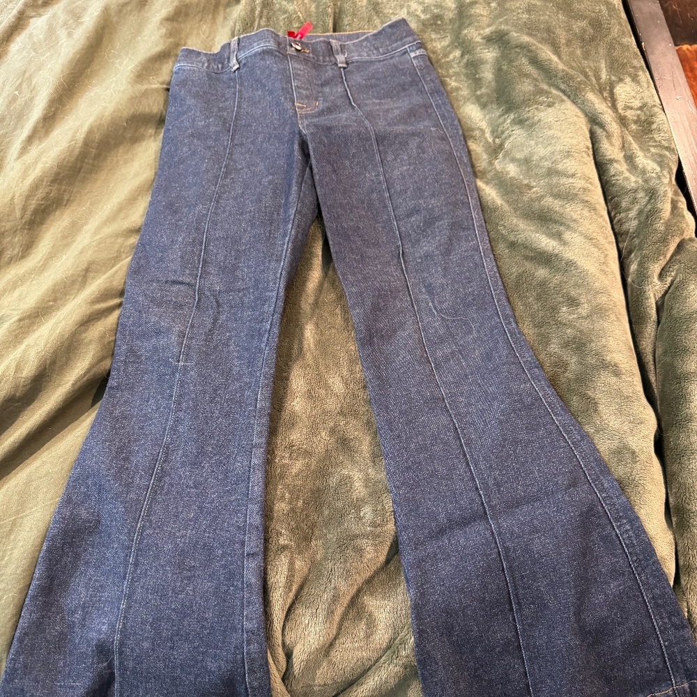 SPANXshape™ EveryWear Pintuck Flare Jeans